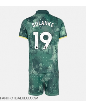 Tottenham Hotspur Dominic Solanke #19 Echipament de Fotbal Replică 2024-25 Copii Treilea (+ Șorturi)